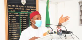 Minister of Science and Technology, Dr. Ogbonnaya Onu