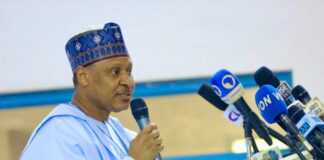Honorable Minister of Information and National Orientation, Mohammed Idris