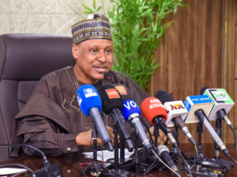 Minister of Information and National Orientation Alhaji Mohammed Idris
