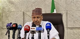 Alhaji Mohammed Idris (fnipr) Hon. Minister of Information and National Orientation
